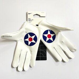 Nike Air Force Falcons Vapor Jet 7.0 Football Gloves Size XL FN5667-136